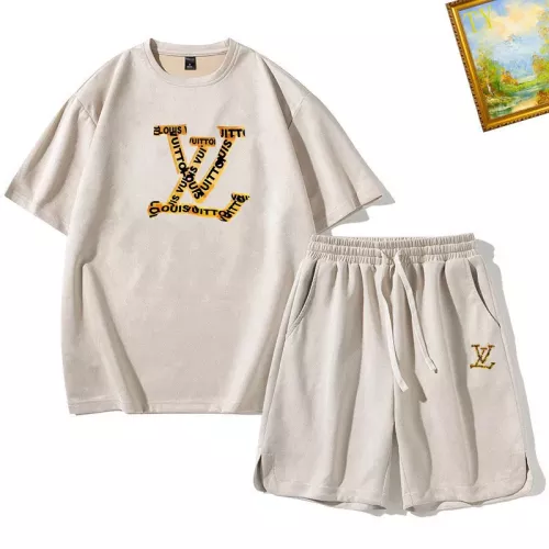 Wholesale Louis Vuitton LV Tracksuits Short Sleeved For Men #1306399 $48.00 USD, Wholesale Quality Replica Louis Vuitton LV Tracksuits