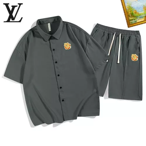 Wholesale Louis Vuitton LV Tracksuits Short Sleeved For Men #1306544 $48.00 USD, Wholesale Quality Replica Louis Vuitton LV Tracksuits