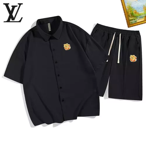 Wholesale Louis Vuitton LV Tracksuits Short Sleeved For Men #1306545 $48.00 USD, Wholesale Quality Replica Louis Vuitton LV Tracksuits