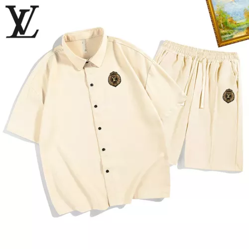 Wholesale Louis Vuitton LV Tracksuits Short Sleeved For Men #1306547 $48.00 USD, Wholesale Quality Replica Louis Vuitton LV Tracksuits