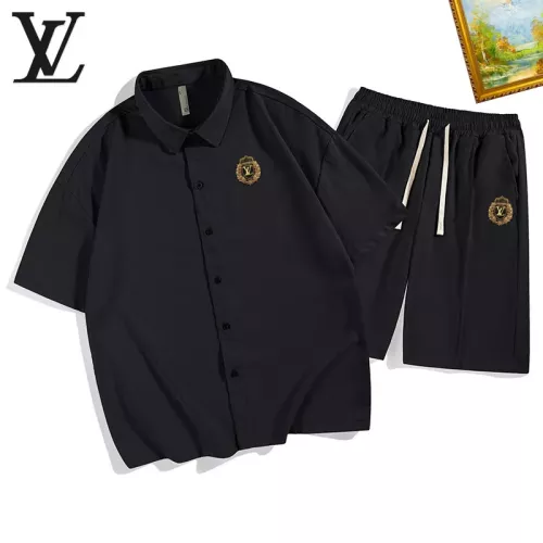 Wholesale Louis Vuitton LV Tracksuits Short Sleeved For Men #1306550 $48.00 USD, Wholesale Quality Replica Louis Vuitton LV Tracksuits