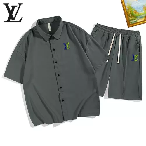 Wholesale Louis Vuitton LV Tracksuits Short Sleeved For Men #1306555 $48.00 USD, Wholesale Quality Replica Louis Vuitton LV Tracksuits