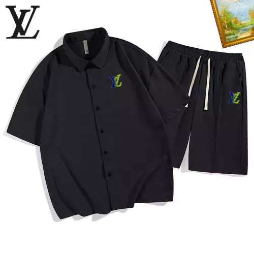 Wholesale Louis Vuitton LV Tracksuits Short Sleeved For Men #1306556 $48.00 USD, Wholesale Quality Replica Louis Vuitton LV Tracksuits