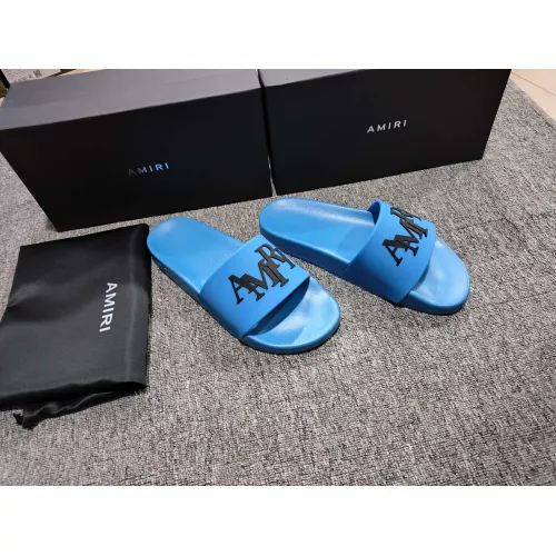 Wholesale Amiri Slippers For Women #1309597 $42.00 USD, Wholesale Quality Replica Amiri Slippers