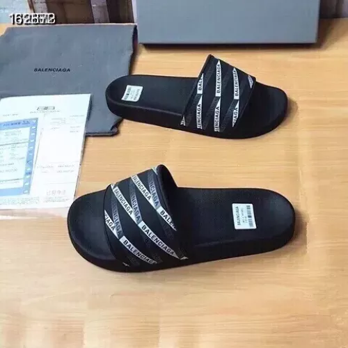 Replica Balenciaga Slippers For Men #1311093 $45.00 USD for Wholesale