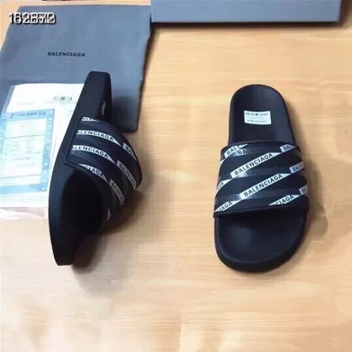 Replica Balenciaga Slippers For Men #1311093 $45.00 USD for Wholesale