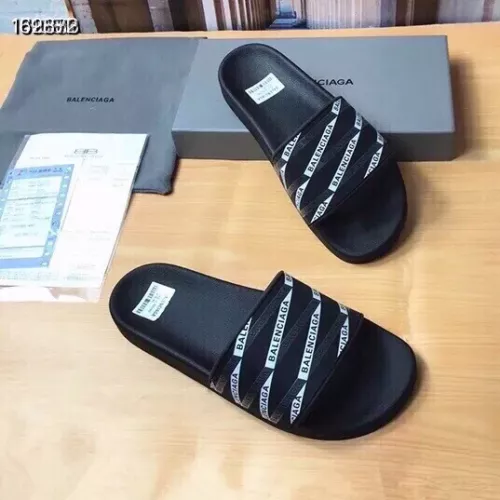 Replica Balenciaga Slippers For Men #1311093 $45.00 USD for Wholesale