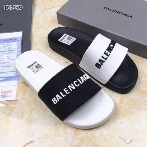 Wholesale Balenciaga Slippers For Men #1311124 $45.00 USD, Wholesale Quality Replica Balenciaga Slippers