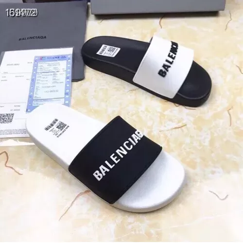 Replica Balenciaga Slippers For Men #1311124 $45.00 USD for Wholesale