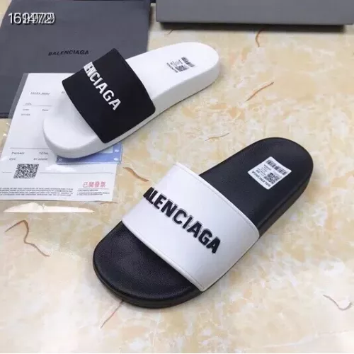 Replica Balenciaga Slippers For Men #1311124 $45.00 USD for Wholesale