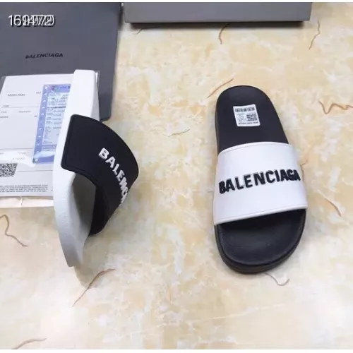 Replica Balenciaga Slippers For Men #1311124 $45.00 USD for Wholesale