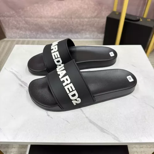 Replica Dsquared Slippers For Men #1311130 $45.00 USD for Wholesale