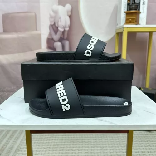 Replica Dsquared Slippers For Men #1311130 $45.00 USD for Wholesale