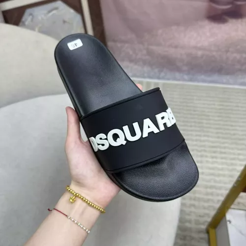 Replica Dsquared Slippers For Men #1311130 $45.00 USD for Wholesale