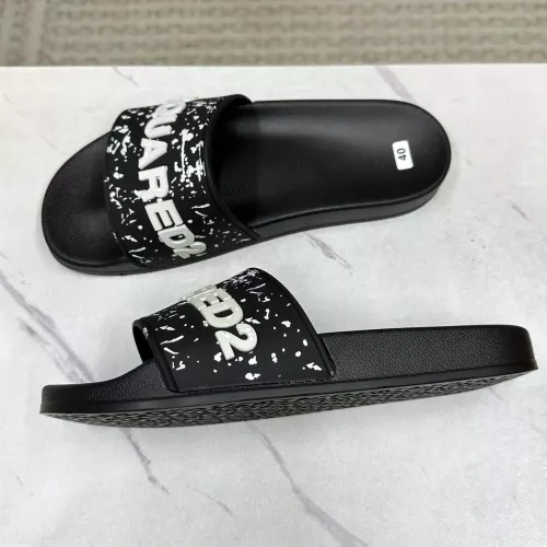 Replica Dsquared Slippers For Men #1311131 $45.00 USD for Wholesale