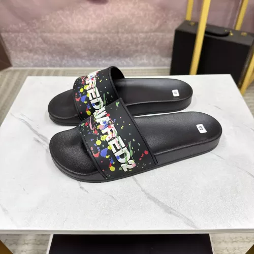Replica Dsquared Slippers For Men #1311132 $45.00 USD for Wholesale