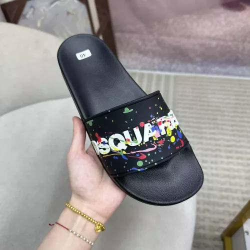Replica Dsquared Slippers For Men #1311132 $45.00 USD for Wholesale