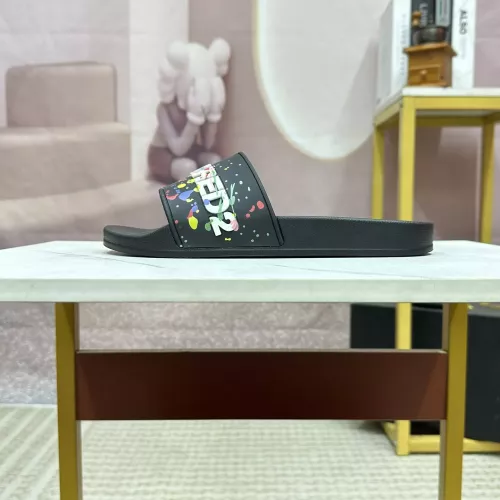 Replica Dsquared Slippers For Men #1311132 $45.00 USD for Wholesale