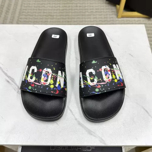 Wholesale Dsquared Slippers For Men #1311135 $45.00 USD, Wholesale Quality Replica Dsquared Slippers