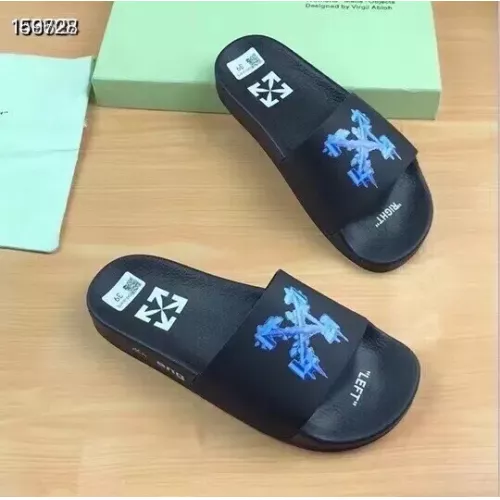Replica Off-White Slippers For Women #1311196 $45.00 USD for Wholesale