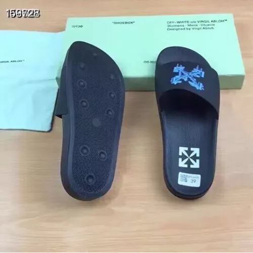 Replica Off-White Slippers For Women #1311196 $45.00 USD for Wholesale