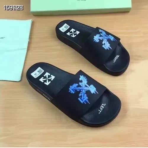 Replica Off-White Slippers For Women #1311196 $45.00 USD for Wholesale