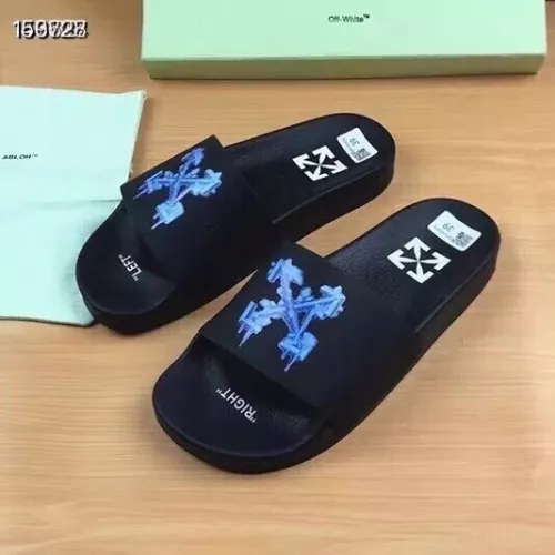 Replica Off-White Slippers For Women #1311196 $45.00 USD for Wholesale