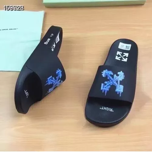Replica Off-White Slippers For Women #1311196 $45.00 USD for Wholesale