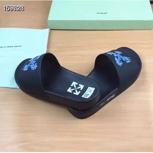 Replica Off-White Slippers For Women #1311196 $45.00 USD for Wholesale