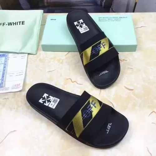 Replica Off-White Slippers For Women #1311210 $45.00 USD for Wholesale