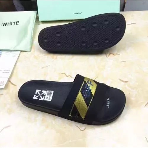 Replica Off-White Slippers For Women #1311210 $45.00 USD for Wholesale