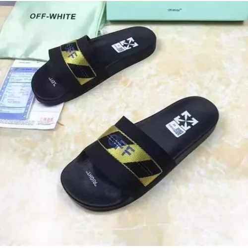 Replica Off-White Slippers For Women #1311210 $45.00 USD for Wholesale