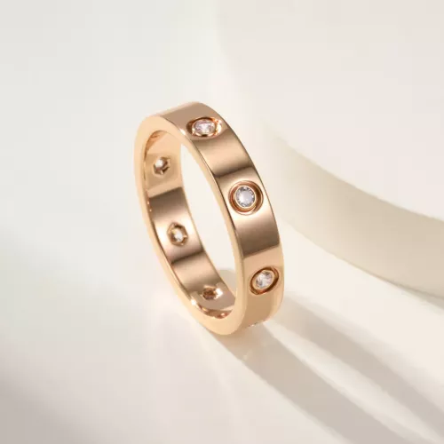 Wholesale Cartier Rings In Rose Gold #1311730 $42.00 USD, Wholesale Quality Replica Cartier Rings