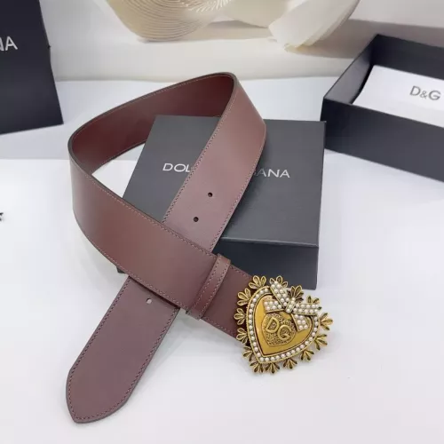 Replica Dolce & Gabbana D&G AAA Quality Belts In 5.0cm For Women #1313094 $80.00 USD for Wholesale