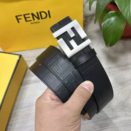 Replica Fendi AAA Quality Belts In 4.0cm For Men #1313552 $60.00 USD for Wholesale