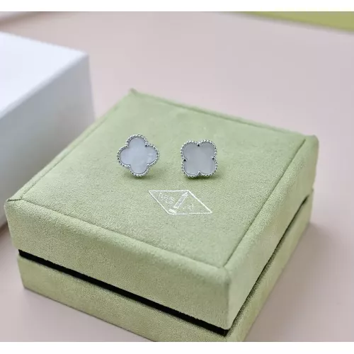 Wholesale Van Cleef &amp; Arpels Earrings For Women #1313553 $15.00 USD, Wholesale Quality Replica Van Cleef &amp; Arpels Earrings