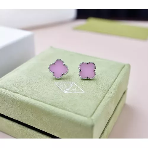 Wholesale Van Cleef &amp; Arpels Earrings For Women #1313555 $15.00 USD, Wholesale Quality Replica Van Cleef &amp; Arpels Earrings