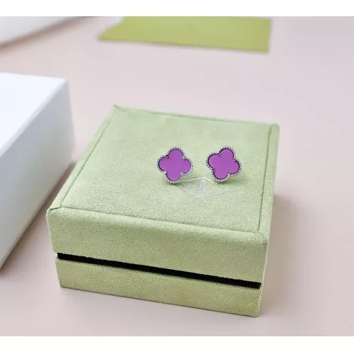 Wholesale Van Cleef &amp; Arpels Earrings For Women #1313556 $15.00 USD, Wholesale Quality Replica Van Cleef &amp; Arpels Earrings