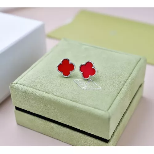 Wholesale Van Cleef &amp; Arpels Earrings For Women #1313557 $15.00 USD, Wholesale Quality Replica Van Cleef &amp; Arpels Earrings