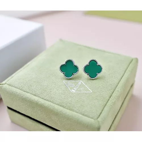 Wholesale Van Cleef &amp; Arpels Earrings For Women #1313561 $15.00 USD, Wholesale Quality Replica Van Cleef &amp; Arpels Earrings