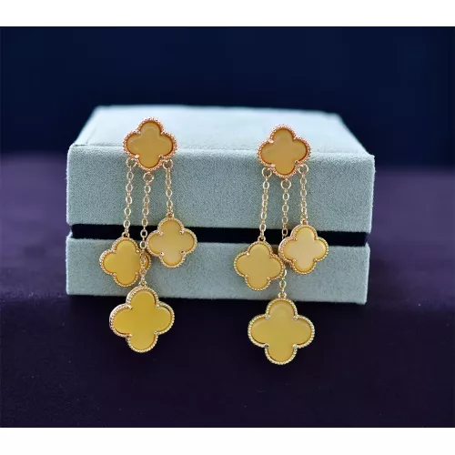 Wholesale Van Cleef &amp; Arpels Earrings For Women #1313566 $23.00 USD, Wholesale Quality Replica Van Cleef &amp; Arpels Earrings