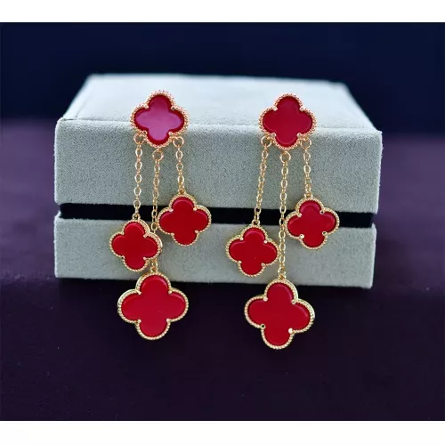 Wholesale Van Cleef &amp; Arpels Earrings For Women #1313575 $23.00 USD, Wholesale Quality Replica Van Cleef &amp; Arpels Earrings