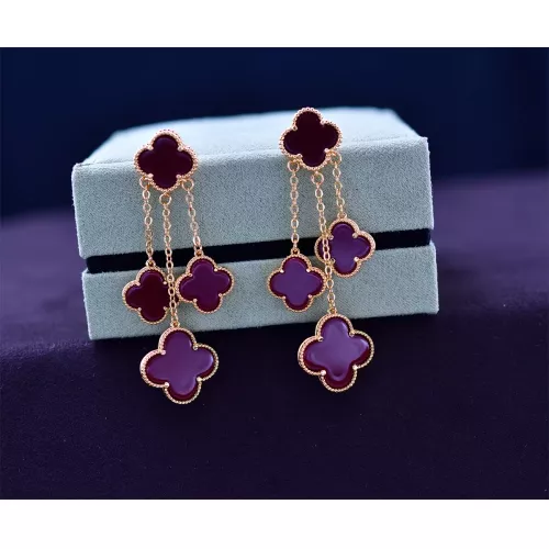 Wholesale Van Cleef &amp; Arpels Earrings For Women #1313576 $23.00 USD, Wholesale Quality Replica Van Cleef &amp; Arpels Earrings
