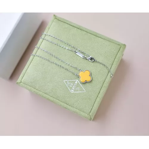 Wholesale Van Cleef &amp; Arpels Necklaces For Women #1313713 $19.00 USD, Wholesale Quality Replica Van Cleef &amp; Arpels Necklaces