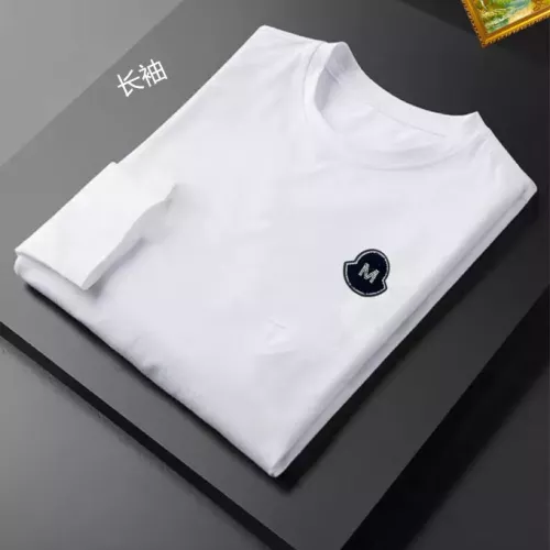 Replica Moncler T-Shirts Long Sleeved For Unisex #1314283 $34.00 USD for Wholesale