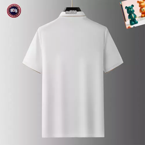 Replica Canada Goose T-Shirts Short Sleeved For Men #1314367 $34.00 USD for Wholesale