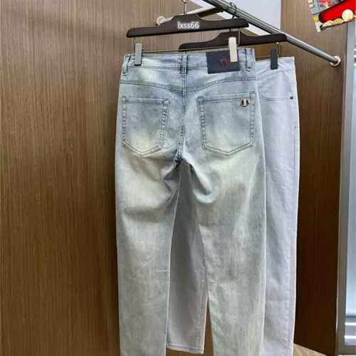 Replica Moncler Jeans For Men #1314665 $48.00 USD for Wholesale
