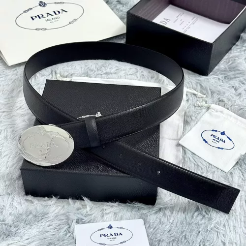 Wholesale Prada AAA Quality Belts In 3.5cm For Men #1314679 $64.00 USD, Wholesale Quality Replica Prada AAA Quality Belts