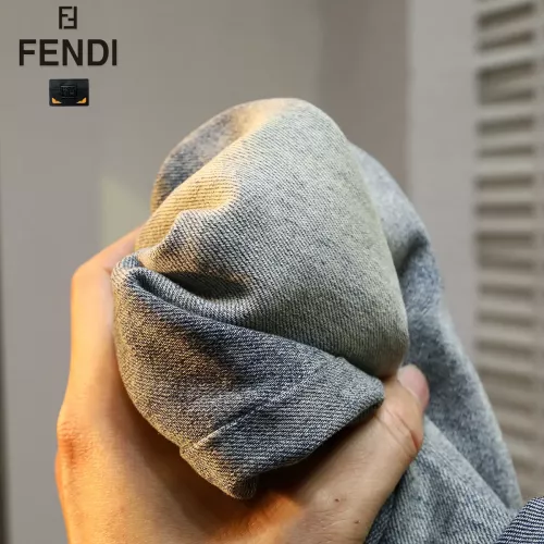 Replica Fendi Jeans For Men #1314703 $40.00 USD for Wholesale