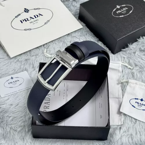 Replica Prada AAA Quality Belts In 3.5cm For Men #1314714 $64.00 USD for Wholesale